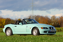 BMW&nbsp;Z3 t&uuml;rkisgr&uuml;n